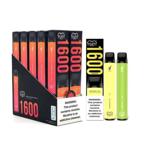 Горячая продажа одноразовая vape pen 1600puffs puff xxl