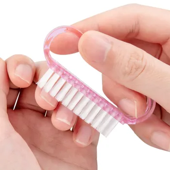 2022 Bestselling Nail Dust Removal Cleanser Cleaning Brush with Handle for Manicure