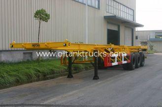 20ft / 30ft Gooseneck Rear 3 FUWA Axles Carbon Steel Contai