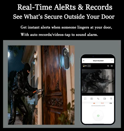 Visual Doorbell video doorbell intercom