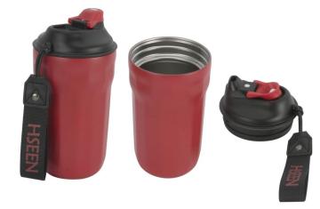 PORTABLE VACUUM STAINLESS STEEL COFFEE CUP