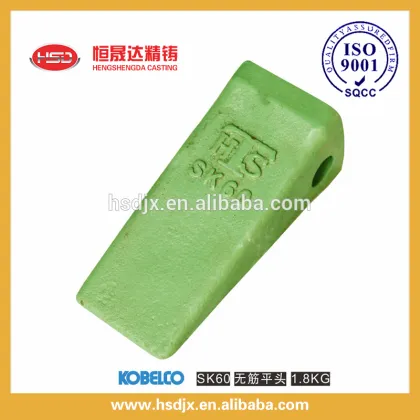 Construction machinery parts/Kobelco excavator bucket tooth SK60 for sale