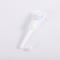 Tube d'applicateur de gel vaginal à buse longue pharmaceutique PE