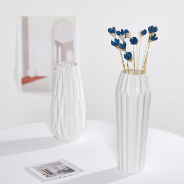 Minimalistische Keramik -Trockenblumenvase für die Dekoration des Wohnzimmers