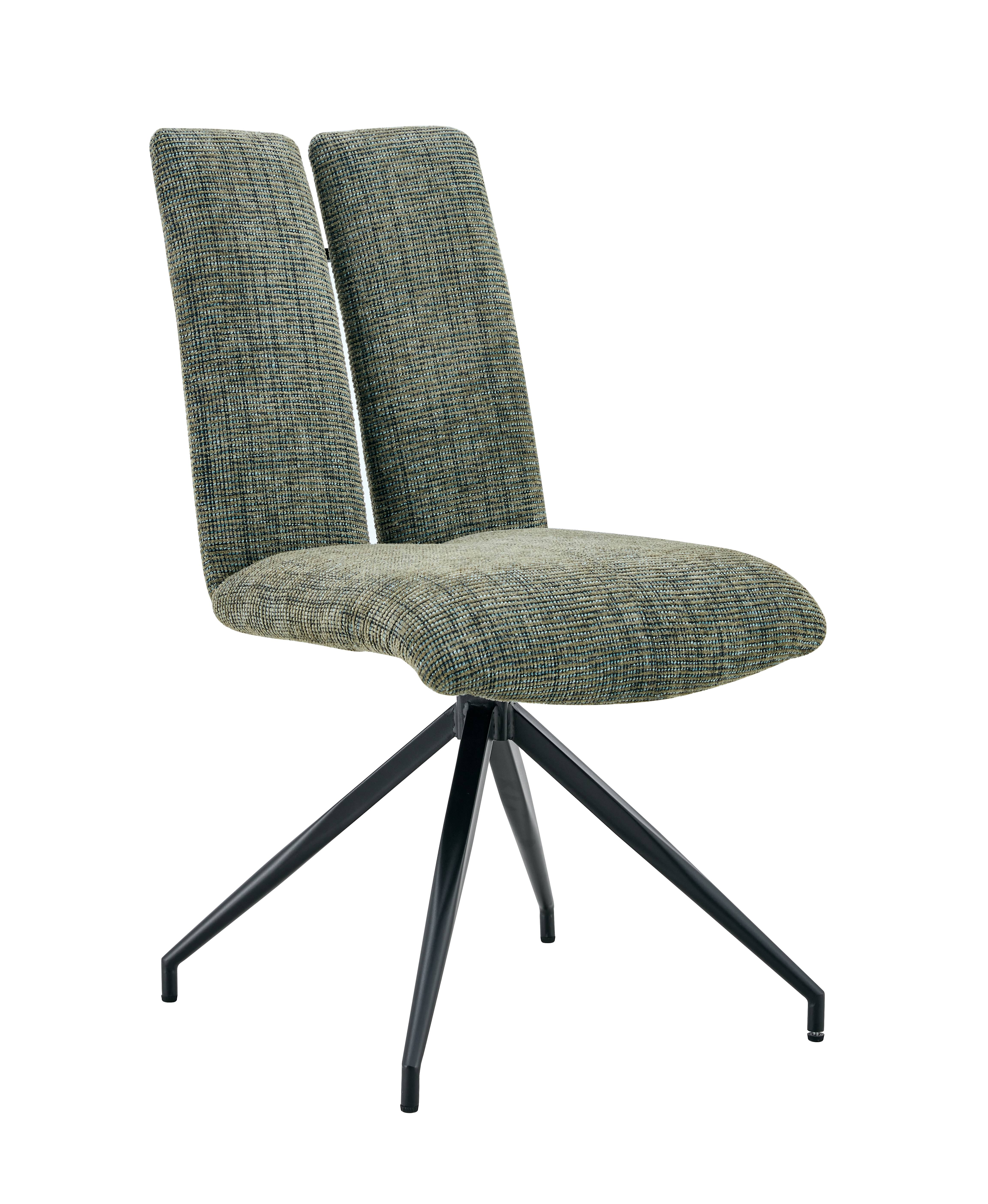 Silla de comedor de elegancia moderna con base de acero resistente