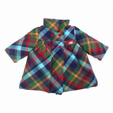 Colorful Warm Little Girls' Coat