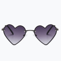 Caças coração forma de óculos de verão