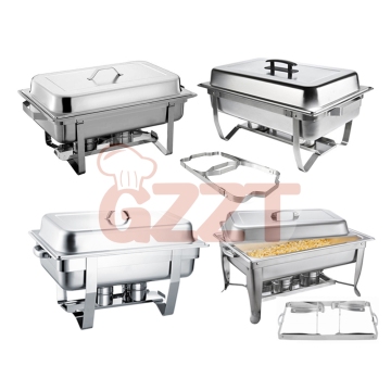 Wholesale Stainless Steel Rectangular Food Warmer Buffet Stove