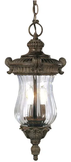 Vase Shape Outdoor Aluminum Hanging Pendant Lights 60w E12 Ceiling Lamp