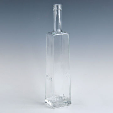 Wine Glass Bottle with 515mL Capacity, Customized Sizes Accepted