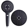 Industrial Fashion style Matte Black 9inch ABS Plastic Rain Shower Head with Swivel Bal