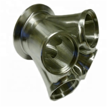 4-1 CNC Machined Stainless Steel Turbo Exhaust Merge Collector with Base Flange for Racing Car: Performance Enhancement Solution