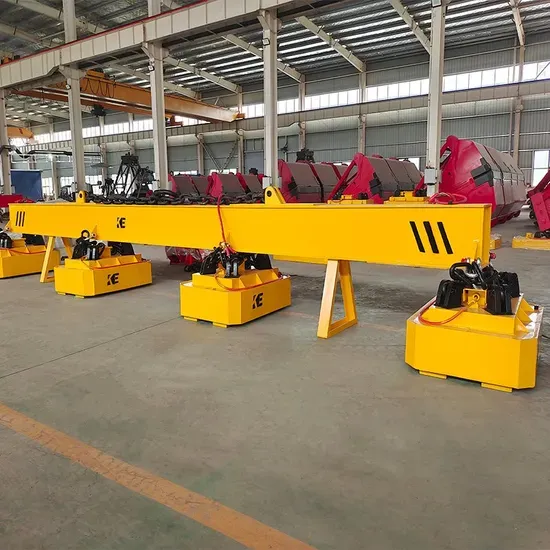Electric Lifting Magnet for Crane - 1 Ton Circular Lifting Magnet