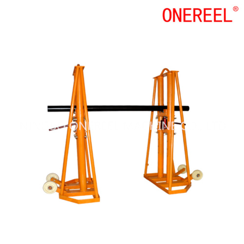 Hydraulic Cable Reel Stand Drum Jack with Spindle