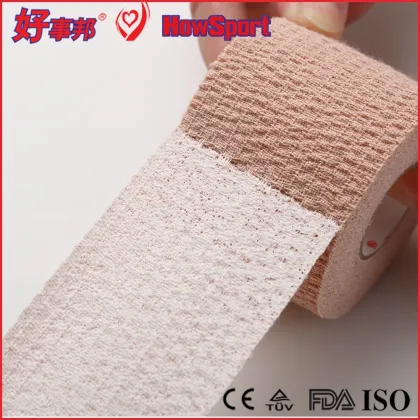 Zigzag Edge Porous Cotton Hot Melt Adhesive Strapping Sport Health Medical Finger Protection Tape
