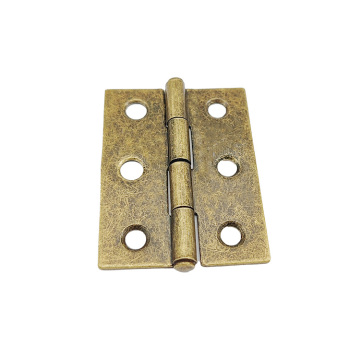 Toptan 180 Derece 2 İnç Demir Bagaj Antika Bronz Metal Menteşe Ahşap Takı Kutuları