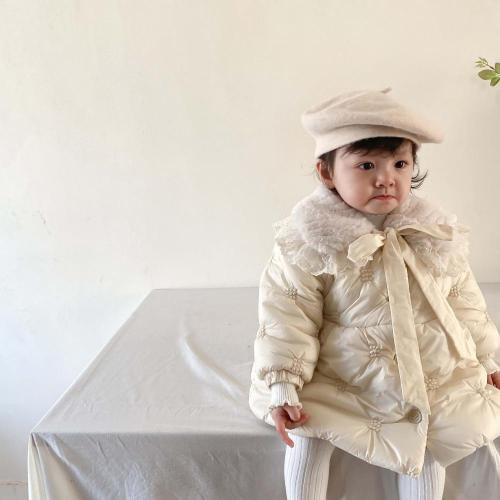 Girls' Coat Long Coat Children's Winter Jacket