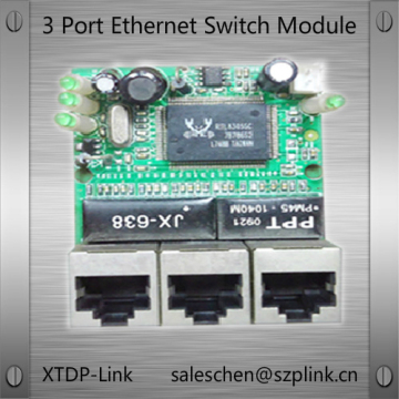switch manufacturing Used engine 3 port ethernet switch board oem ethernet switch board arm ethernet board