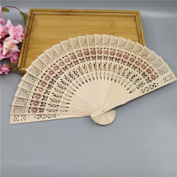Personalized Chinese Carved Fans for Weddings, Festivals, and Holidays