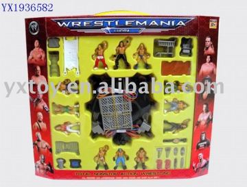 Wrestling ( plastic toys )