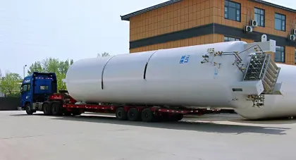 Horizontal Stainless Steel Storage Tank