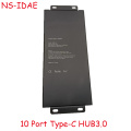 10 포트 USB C 3.0 허브 120W