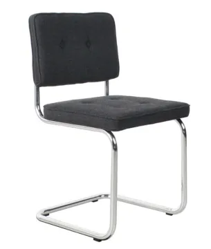Modern chrome steel dining chair C684B Promotion dining chair