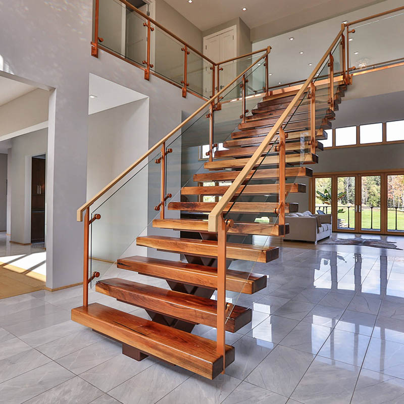 Steel Mono Stringer Staircase