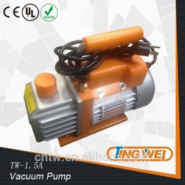 UL CE 3C ROSH INMETRO Taizhou TingWei 100% Copper wire wholesale Single Stage Rotary Vane Vacuum Pump Air pump TW-1.5A