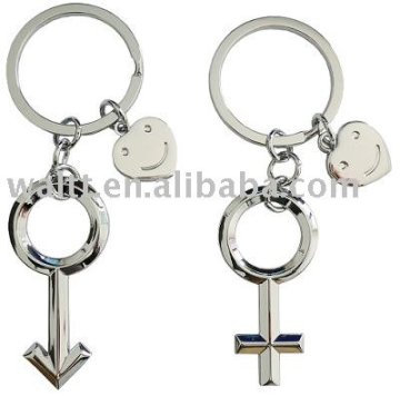 Male Symbol and Female Symbol Key Chains