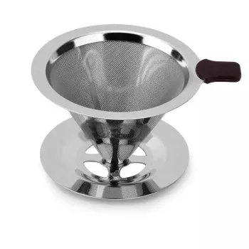 2020 Newest Hot selling best driper kettle mesh coffee filter 304 Stainless Steel Pour Over Coffee Dripper