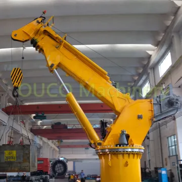 8T15M Easy Operation Telescopic Boom Marine Crane