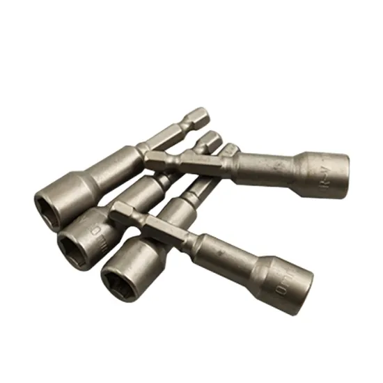 Powerful Electric Wrench with Magnetic Sleeve and Inner Hexagonal Batch Heads: Lengthened Wind Gun for Screw Driving