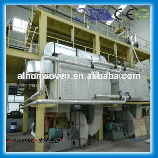 AL-1500T-8000T/Year Output PP Spunbond Nonwoven Machine Line
