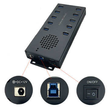 Pocket Hub 10 Port USB3.0 Portable