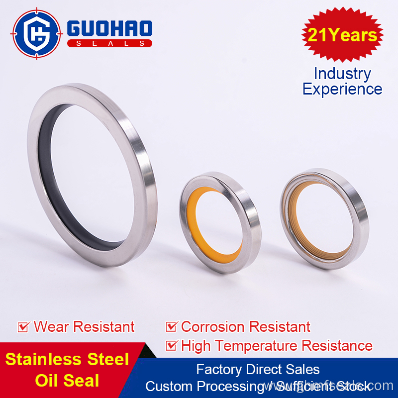 Oil-Resistant Gearbox Stainless Steel Oil Seal