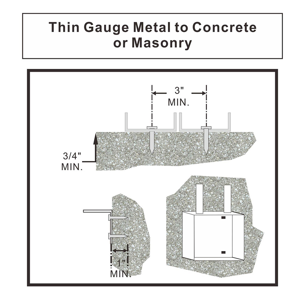 Ceiling integrated nail PD nailing