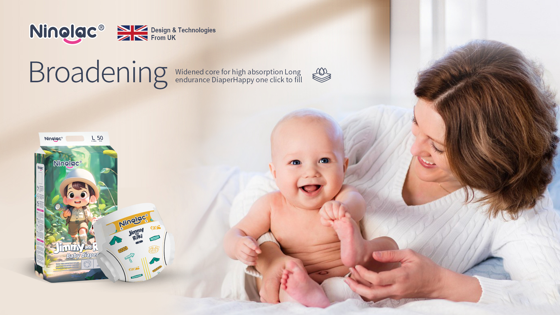Premium Ultra Absorbent Pull-Ups Baby Diaper