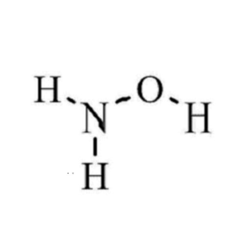 يتفاعل كلوريد هيدروكسي أمونيوم مع الحديد 3