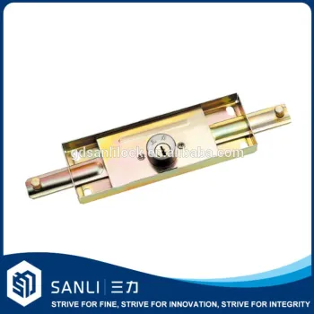 SL209 center roller shutter galvanized door lock