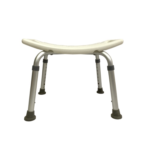 Shower Seat For Elderly Aluminum Adjustable Shower Chair For Elderly And Disabled Supplier