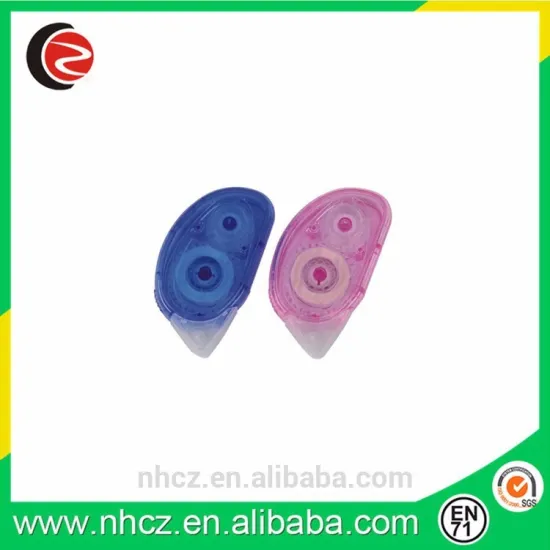 Plastic Two Colors Correction Tape