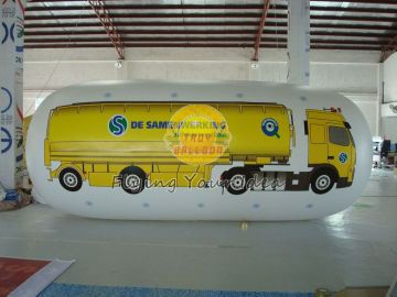 Reusable Inflatable Advertising Pipe Printed Helium Balloons, Big Balloon For Trade Show