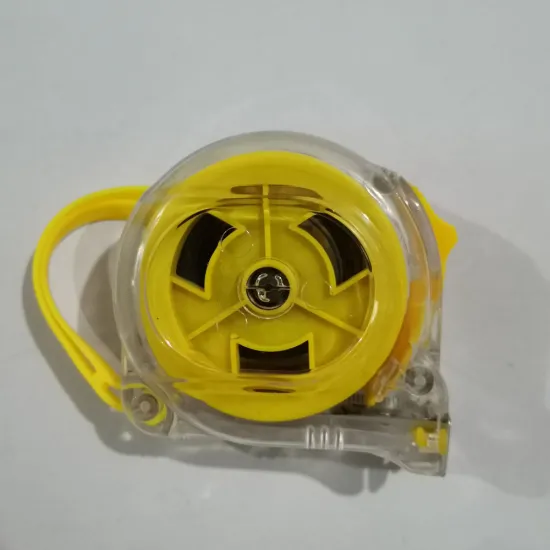 Transparent Case One Lock Measuring Tape