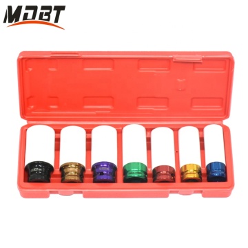 7pcs 1/2 '' Universal Empact Socket Set с корпусом