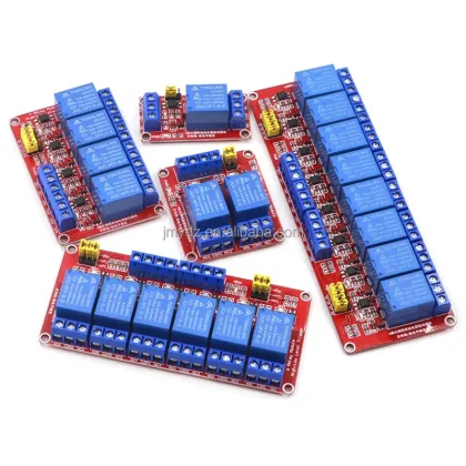 5V 12V 24V Relay Module with Optocoupler Isolation