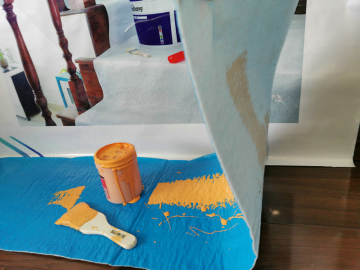 Adhesive Flooring Stair Surface Protector During Renovation