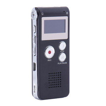Hot Sale: 8GB Mini Voice Recorder with MP3 Player and One-Key Recording
