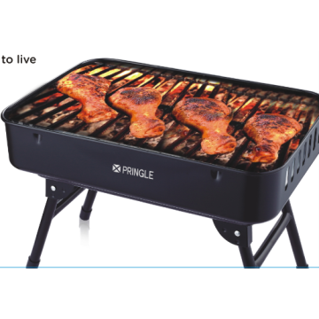 4 Been-houtskool BBQ-grill