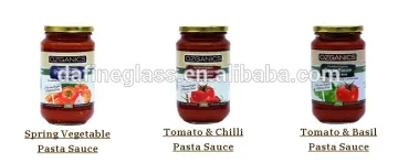 500ml big glass chill paste bottle jam bottle wholesale
